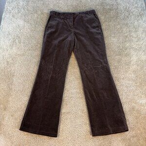 LOFT Brown Corduroy Boot Cut Pants
